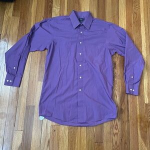 Arrow Men's Purple Dress Shirt